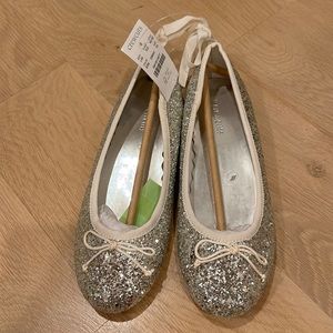 Jcrew kids silver sparkle size girls 3 - NWT
